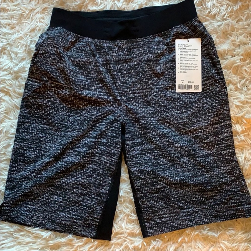 Lululemon T.H.E. Short 11” linerless